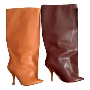 Y/Project Two Tone Tubular Boots